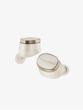 Bowers & Wilkins Pi8 In-Ear Wireless Ear Buds White noise cancelling headphones
